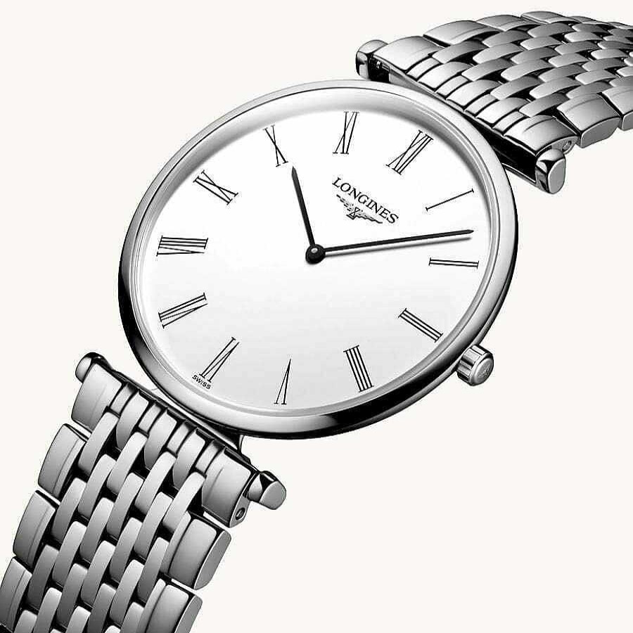 Relojes Longines | Reloj Longines La Grande Classique Acero Y Blanco 33Mm