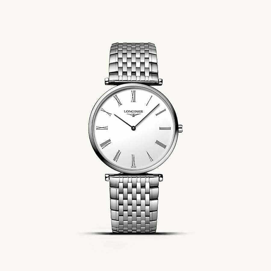 Relojes Longines | Reloj Longines La Grande Classique Acero Y Blanco 33Mm