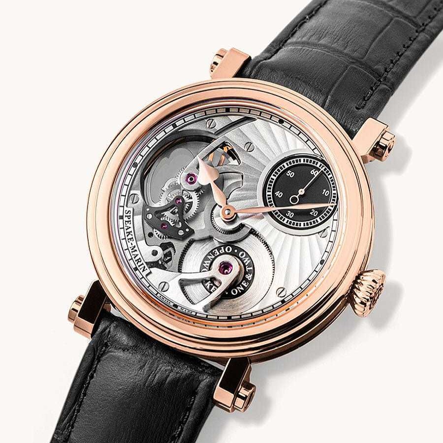 Relojes Speake Marin | Reloj Speake-Marin Openworked Red Gold 42 Mm