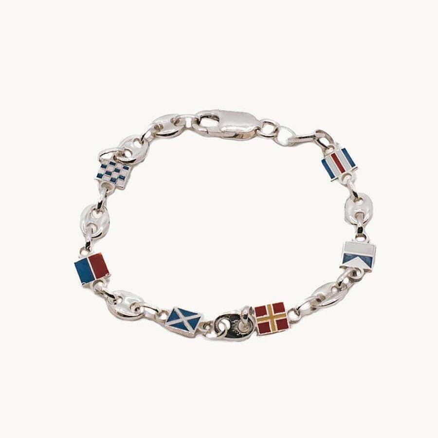 Joyas Jael | Pulsera Jael 6 Banderas Nauticas