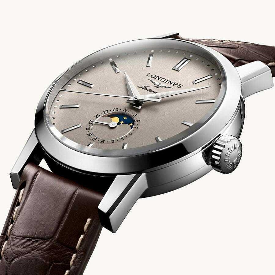 Relojes Longines | Reloj Longines 1832 Marron Con Segundero