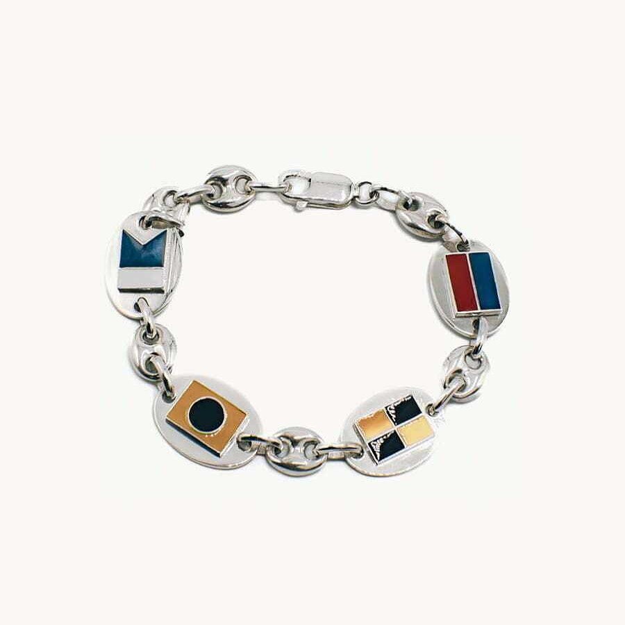 Joyas Jael | Pulsera Jael 4 Banderas Nauticas