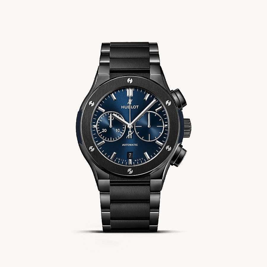 Relojes Hublot | Reloj Hublot Classic Fusion Chronograph Ceramic Blue Bracelet 45 Mm