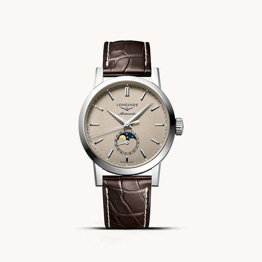 Relojes Longines | Reloj Longines 1832 Marron Con Segundero