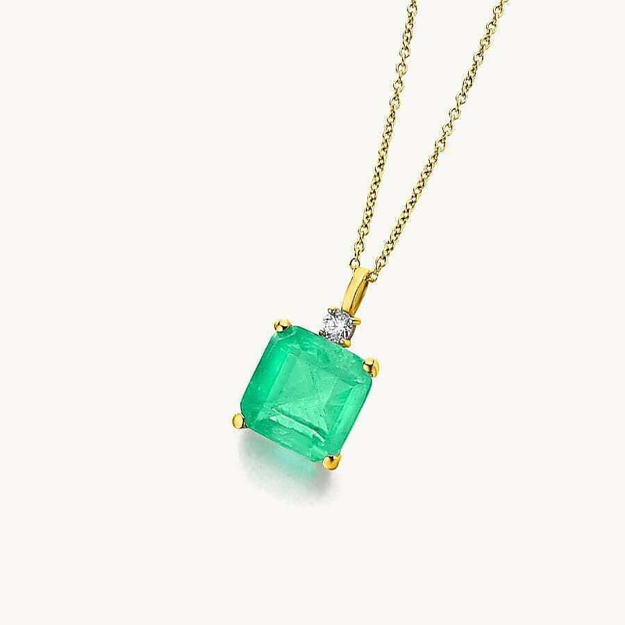 Joyas Lecarré | Cadena Y Colgante Lecarr Green Love