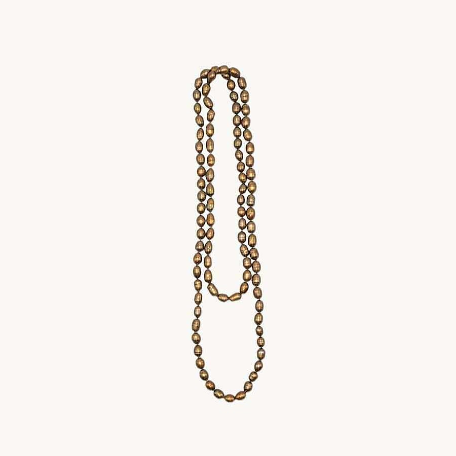 Joyas Jael | Collar Jael Largo De Perlas Marr N