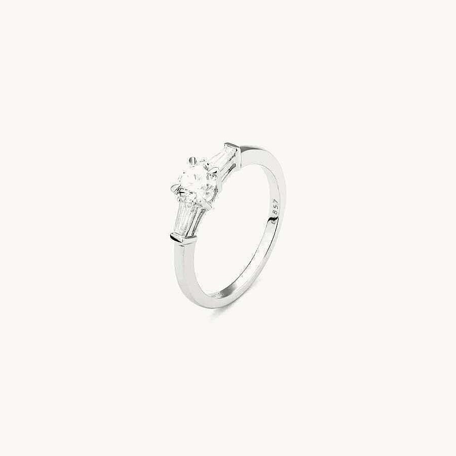 Joyas Jael | Anillo Jael Solitario Diamante 0,24 Kt