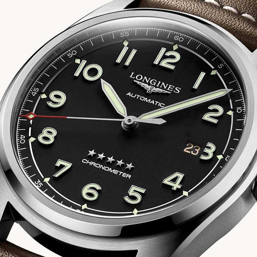 Relojes Longines | Reloj Longines Spirit Negro Mate