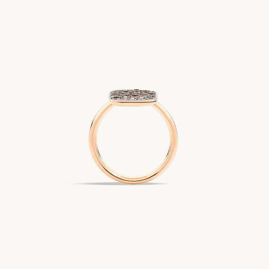 Joyas Pomellato | Anillo Pomellato Sabbia Diamantes Marrones 0,66 Kt