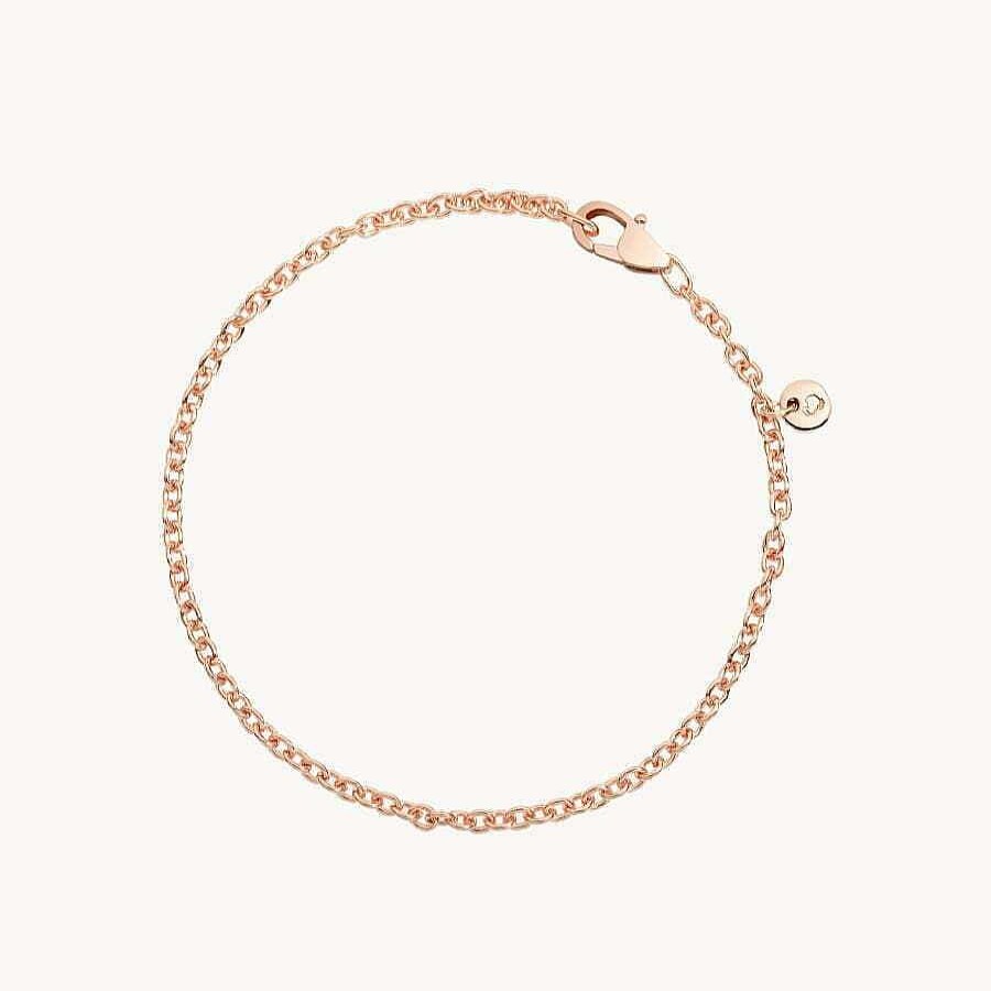 Joyas Dodo | Pulsera Dodo Cadena Oro Rosa