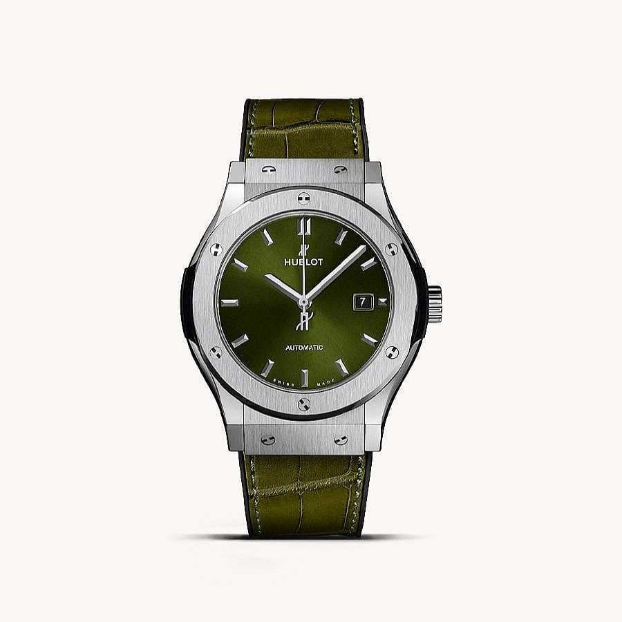 Relojes Hublot | Reloj Hublot Classic Fusion Green Titanium 42 Mm