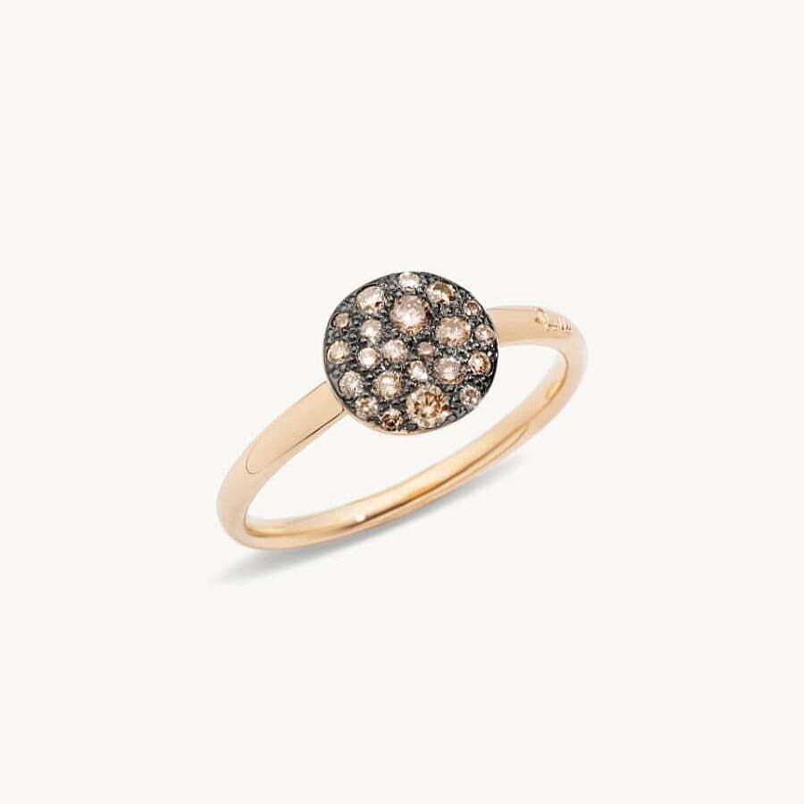 Joyas Pomellato | Anillo Pomellato Sabbia Diamantes Marrones 0,24 Kt