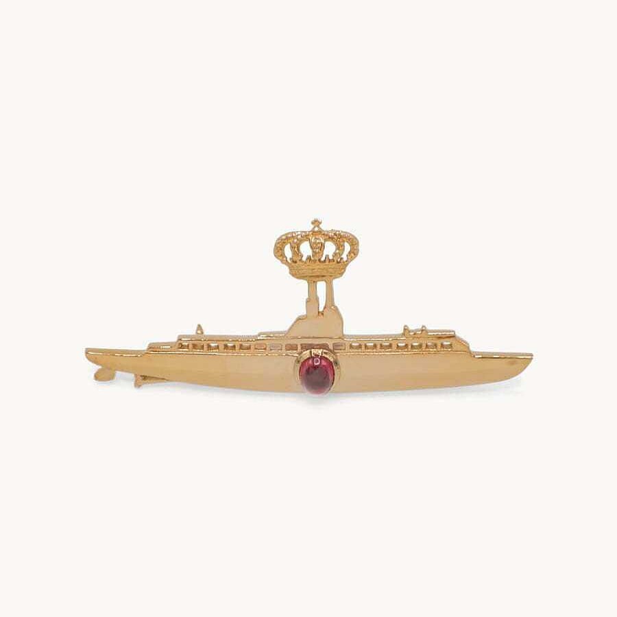 Joyas Jael | Broche Jael Uniforme Submarino Rojo