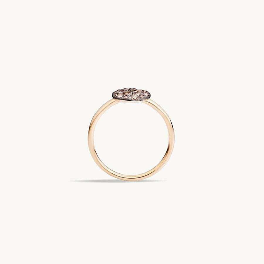 Joyas Pomellato | Anillo Pomellato Sabbia Diamantes Marrones 0,24 Kt