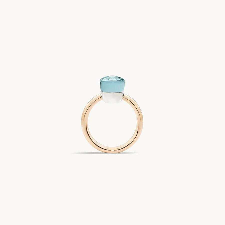 Joyas Pomellato | Anillo Pomellato Nudo Petit Topacio Azul