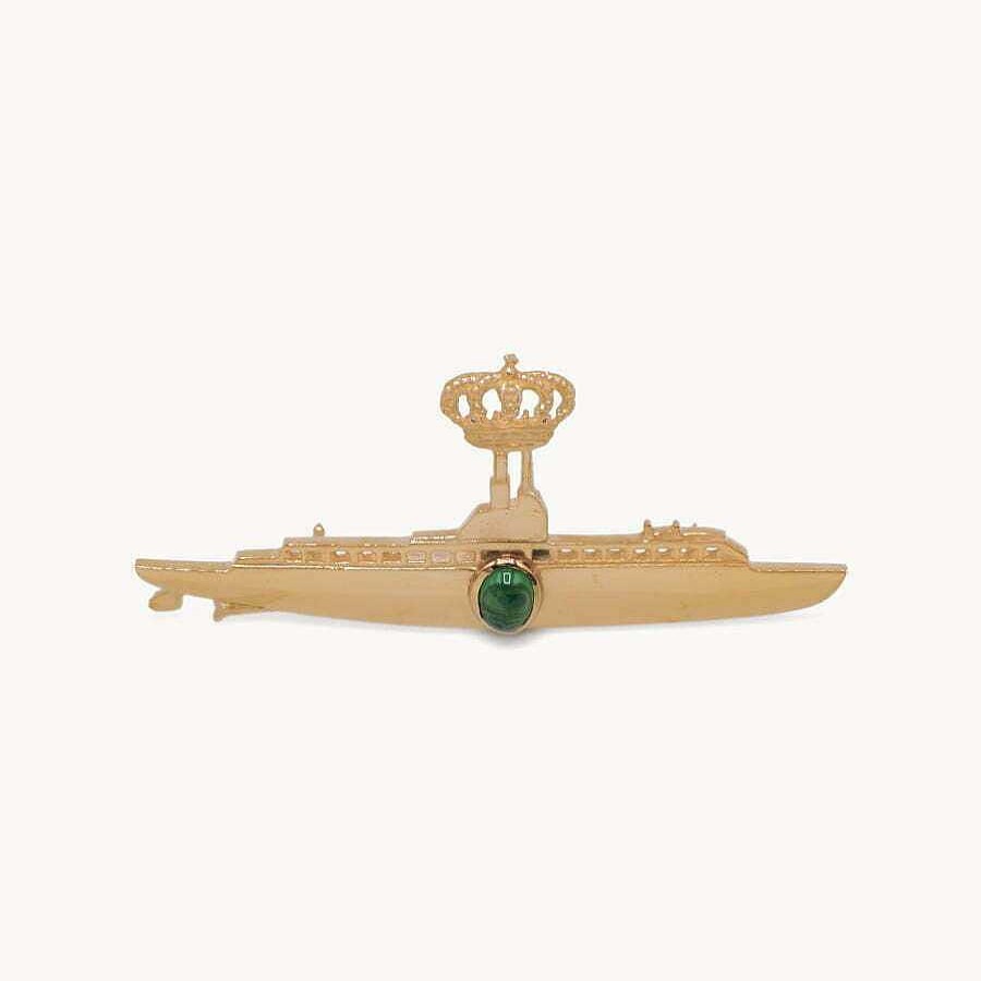 Joyas Jael | Broche Jael Uniforme Submarino Verde