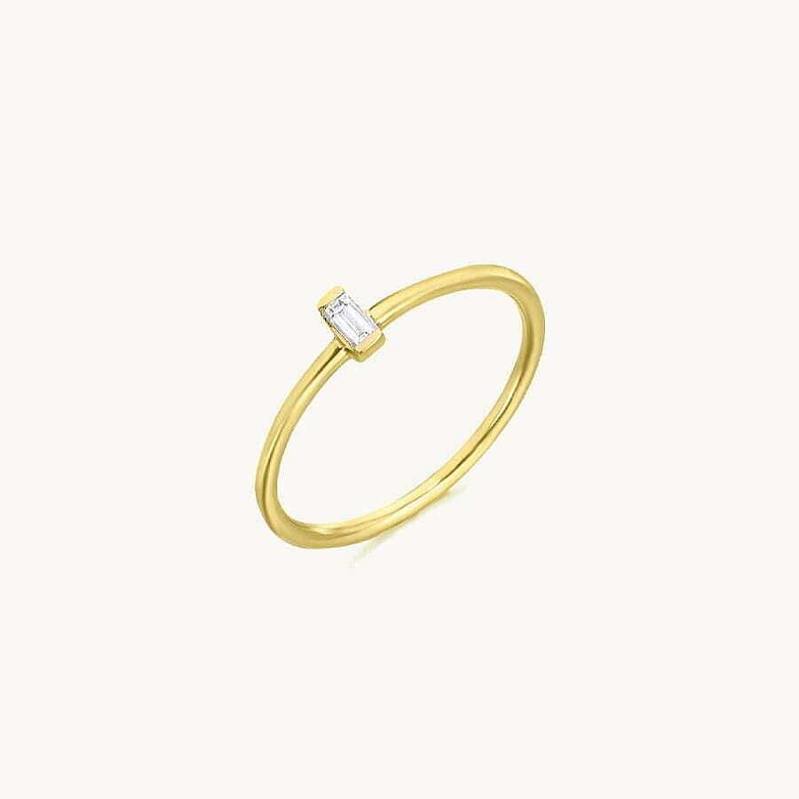 Joyas Lecarré | Anillo Lecarr Baguette Oro Amarillo