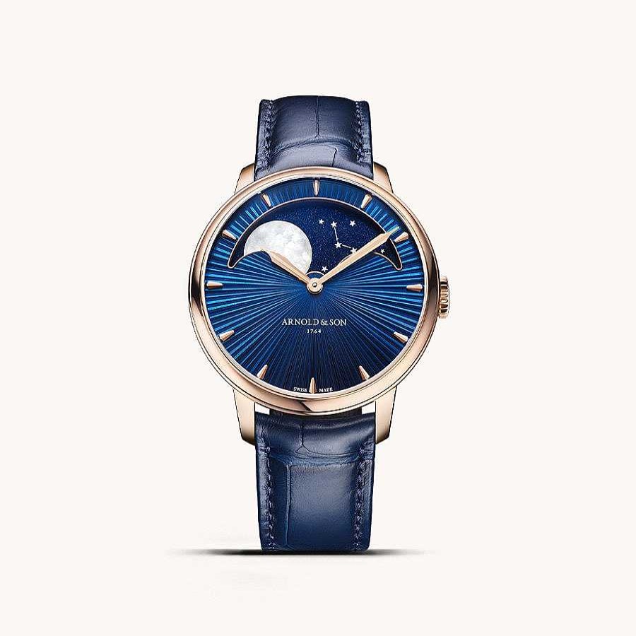 Relojes Arnold & Son | Reloj Arnold & Son Hm Perpetual Moon 41,5 Mm