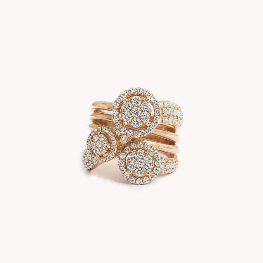 Joyas Jael | Anillo Jael Sortija Tres Rosetas