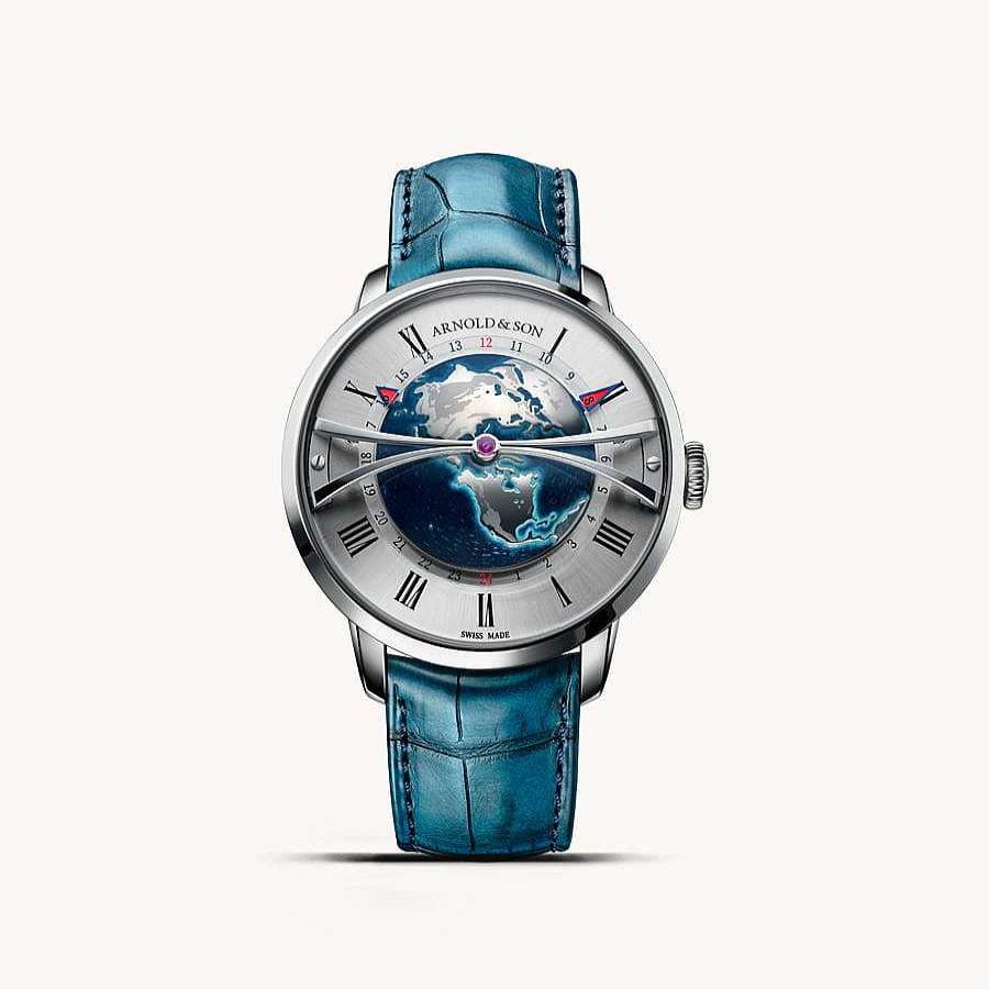 Relojes Arnold & Son | Reloj Arnold & Son Globetrotter 45 Mm