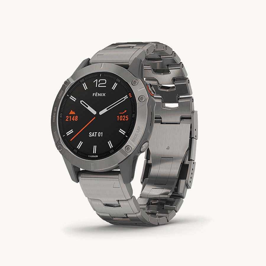 Relojes Garmin | Reloj Garmin Fenix 6 Pro Sapphire Titanio